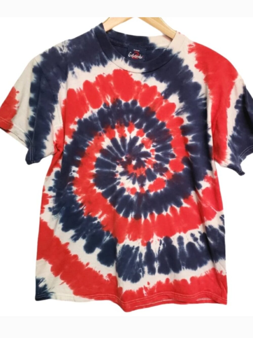 Red White & Blue Tie Dye T-Shirt